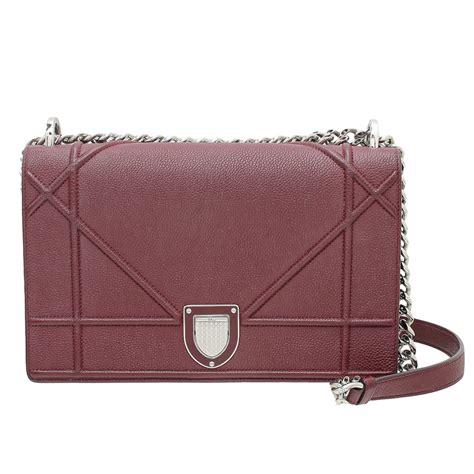 dior diorama burgundy|dior designer handbags.